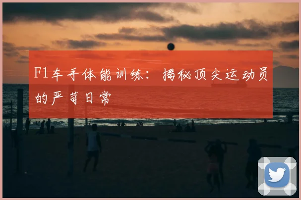 F1车手体能训练：揭秘顶尖运动员的严苛日常